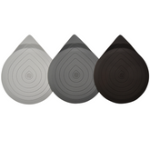 StopRing, Universal Drain Stopper, Gray/Dark Gray/Black
